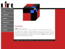 Tablet Screenshot of lift-kurse.ch